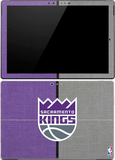 NBA Sacramento Kings Split Canvas Surface Pro 4 Skin
